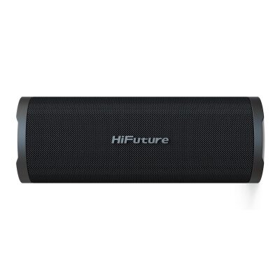 HiFuture Ripple BT 5.3 30W IPX7 Taşınabilir Stereo Bluetooth Hoparlör Siyah 