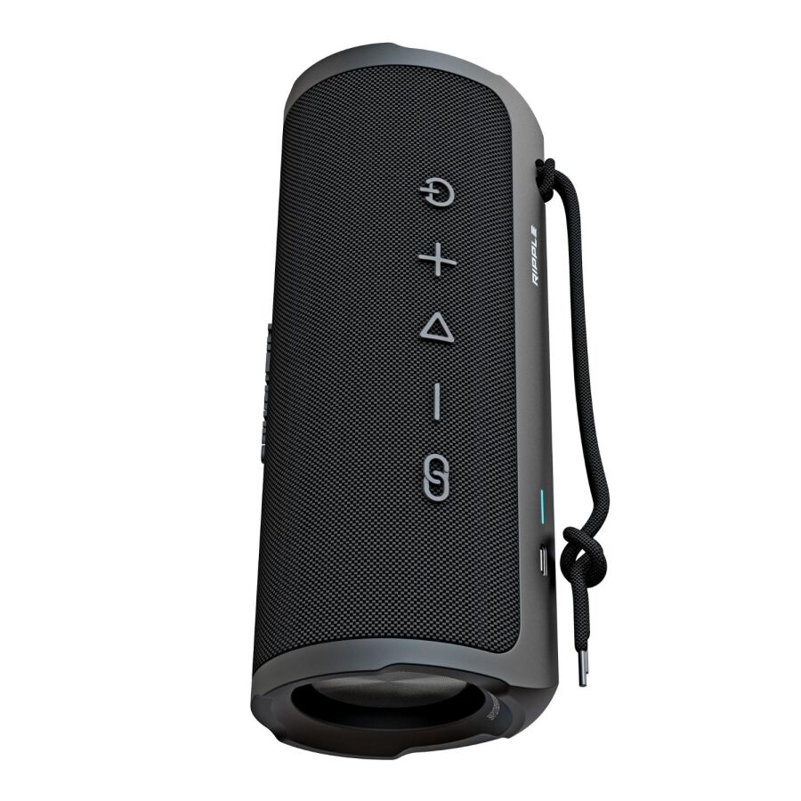 HiFuture Ripple BT 5.3 30W IPX7 Taşınabilir Stereo Bluetooth Hoparlör Siyah - 2
