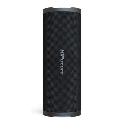 HiFuture Ripple BT 5.3 30W IPX7 Taşınabilir Stereo Bluetooth Hoparlör Siyah - 4