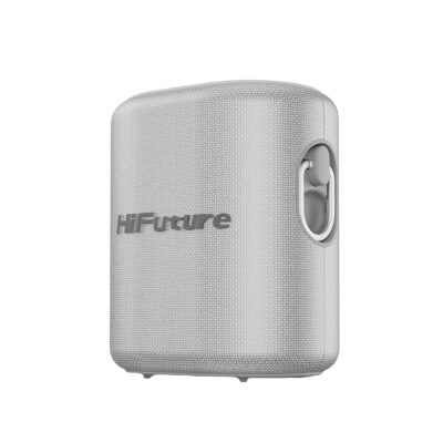 HiFuture Vocalist 100 Kablosuz Bluetooth 25W RGB Mikrofonlu TWS Taşınabilir Karaoke Sistemi Hoparlör Gümüş - 2