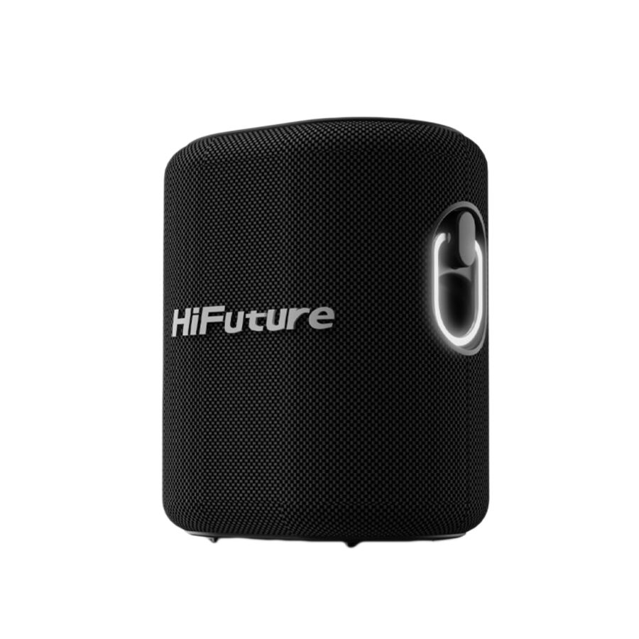 HiFuture Vocalist 100 Kablosuz Bluetooth 25W RGB Mikrofonlu TWS Taşınabilir Karaoke Sistemi Hoparlör Siyah - 2