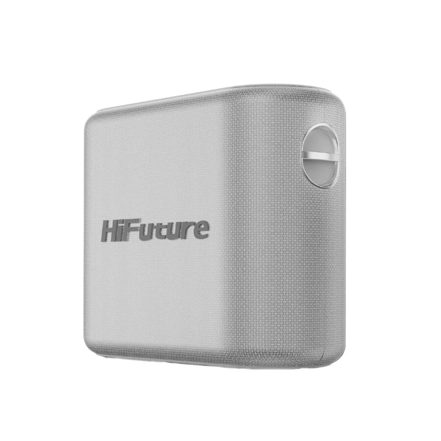 HiFuture Vocalist 200 Bluetooth 100W RGB Aydınlatmalı Taşınabilir Karaoke Sistemi Hoparlör Mikrofonlu Kablosuz Gümüş - 1