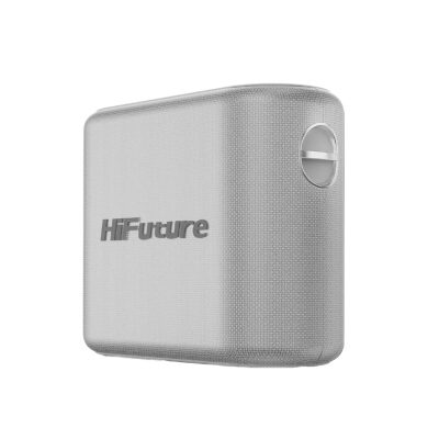 HiFuture Vocalist 200 Bluetooth 100W RGB Aydınlatmalı Taşınabilir Karaoke Sistemi Hoparlör Mikrofonlu Kablosuz Gümüş