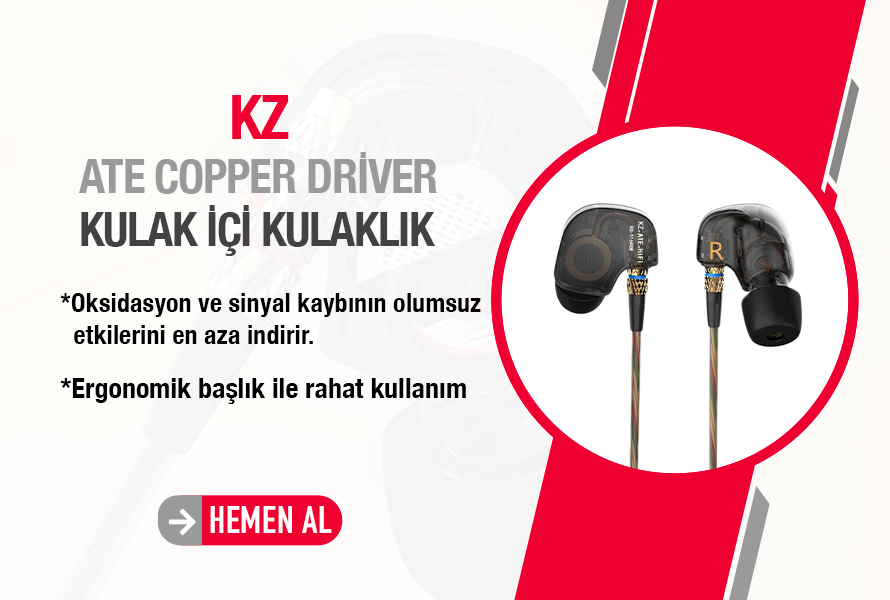 KZ ATE Copper Driver Kulak İçi Kulaklık