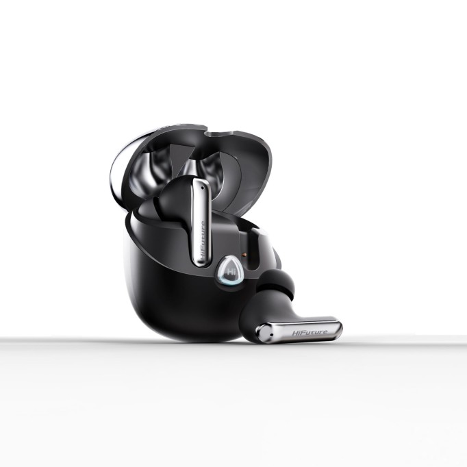 HiFuture SonicAIR Kablosuz Bluetooth 5.4 IPX5 Su Geçirmez ENC 4 Mikrofonlu TWS Kulak İçi Kulaklık Siyah