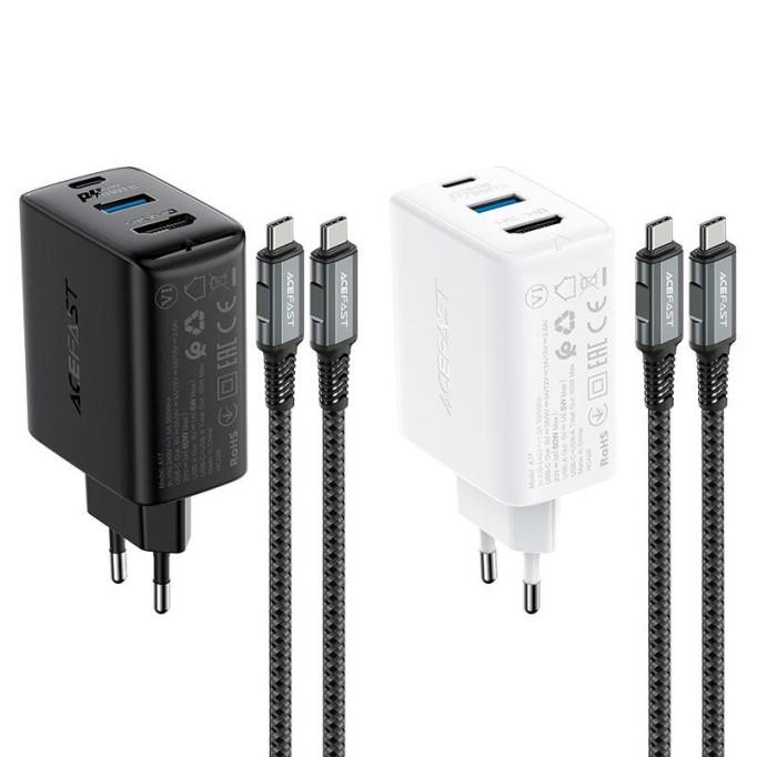 Acefast A17 GaN 65W Type-C PD USB Hub 4K HDMI 100W Kablo ve Şarj Cihazı