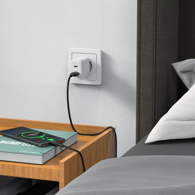 Acefast A25 20W PD USB Çift Çıkışlı QC 3.0 Hızlı Şarj Cihazı