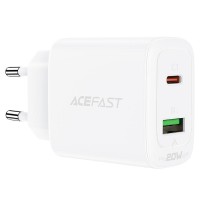 Acefast A25 20W PD USB Çift Çıkışlı QC 3.0 Hızlı Şarj Cihazı
