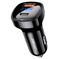Acefast B4 66W Type-C USB Araç Çakmaklık Hızlı Şarj Cihazı