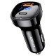 Acefast B4 66W Type-C USB Araç Çakmaklık Hızlı Şarj Cihazı