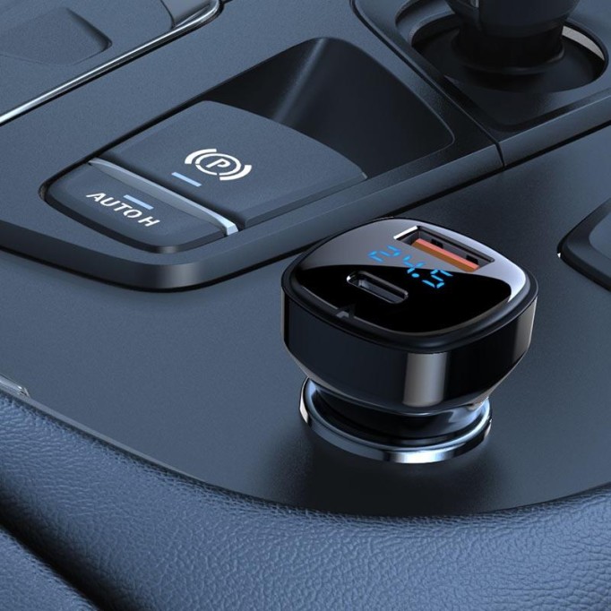 Acefast B4 66W Type-C USB Araç Çakmaklık Hızlı Şarj Cihazı