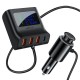Acefast B8 90W Led Göstergeli 3*USB 1*Type-C Araç Şarj Cihazı