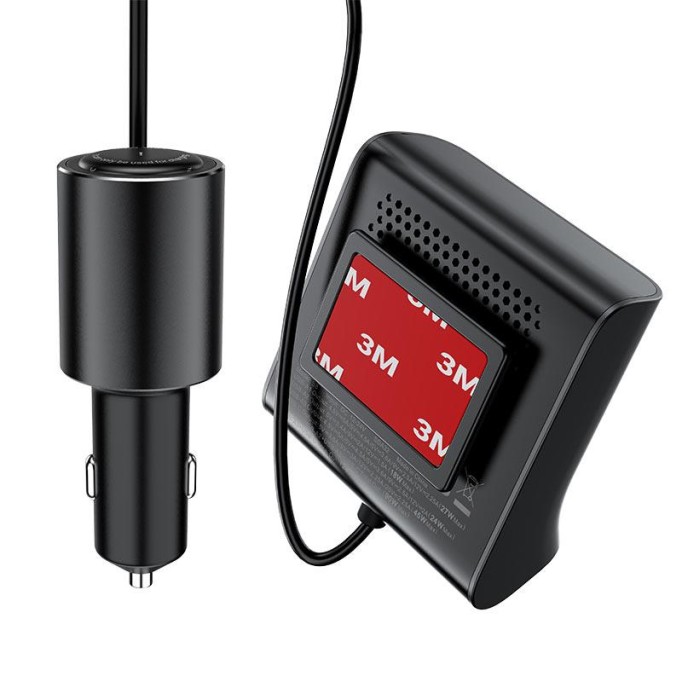 Acefast B8 90W Led Göstergeli 3*USB 1*Type-C Araç Şarj Cihazı