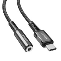 Acefast C1-07 Type-C to 3.5mm Jack Aux Dönüştürücü Kablo