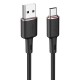 Acefast C2-04 USB Type-C 3A Hızlı Şarj ve Data Kablosu Siyah