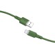 Acefast C2-04 USB Type-C 3A Hızlı Şarj ve Data Kablosu Yeşil