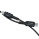 Acefast C4-01 30W 3A Type C to Lightning iPhone Örgülü Hızlı Şarj ve Data Kablosu