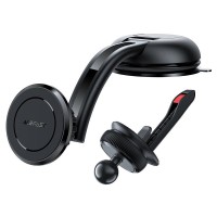 Acefast D7 360° Dönebilen Çok İşlevli Manyetik Araç İçi Telefon Tutucu