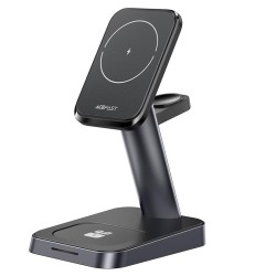 Acefast E3 3âü 1 Arada Apple Watch, Airpods, iPhone Magsafe Kablosuz Masaüstü Şarj Standı