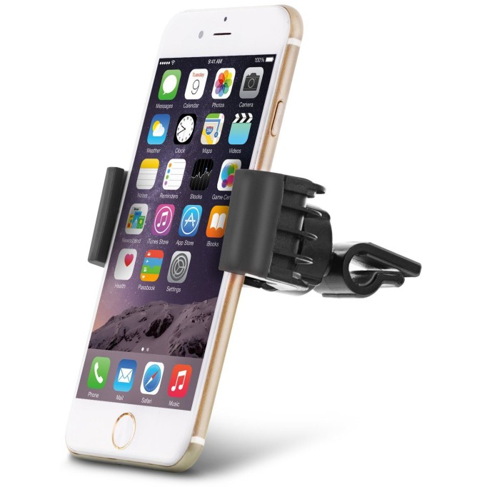 Akrobat Araç Havalandırma Izgarası İçin 360° Telefon Tutucu Siyah Akrobat Araç Havalandırma Izgarası İçin 360° Telefon Tutucu Siyah