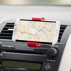 Akrobat Araç Havalandırma Izgarası İçin 360Â° Telefon Tutucu Siyah