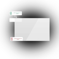 Araç Kamerası için Şeffaf Cam Koruyucu Statik Film