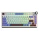 Aula AU75 3 Modlu RGB Hot Swap Mekanik TKL Seiya Switch Kablosuz Makrolu Klavye Bej satın al