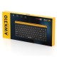 Aula AWK310 Bluetooth 5.1 Kablosuz Tablet Klavyesi iOS ve Android Uyumlu Standlı Türkçe Q Klavye