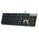 Aula F2066 Blue Switch RGB Makrolu Kablolu Gaming Türkçe Mekanik Oyuncu Klavyesi
