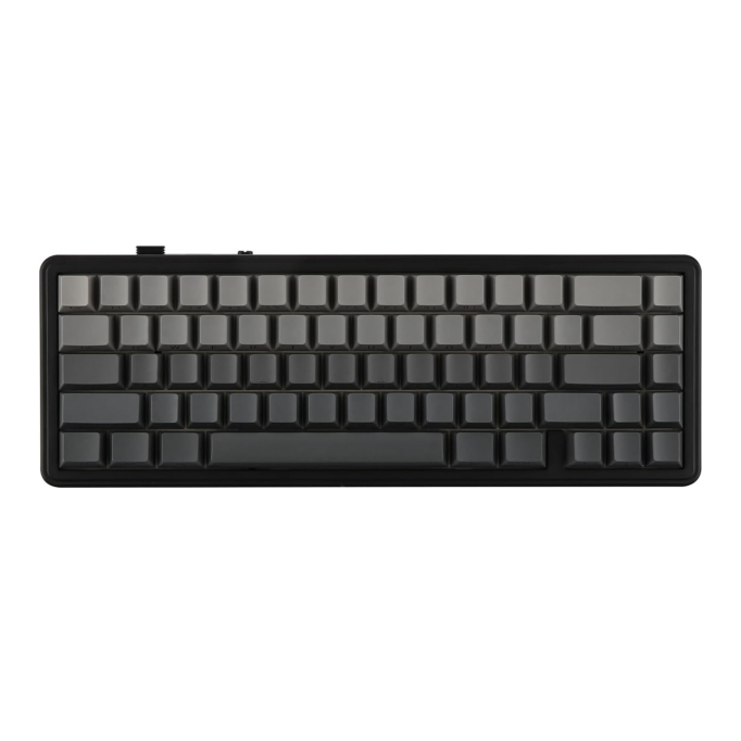 Aula F65 GrayWood V3 Switch Mekanik RGB TKL Makrolu Hot Swap Kablosuz Klavye Gri