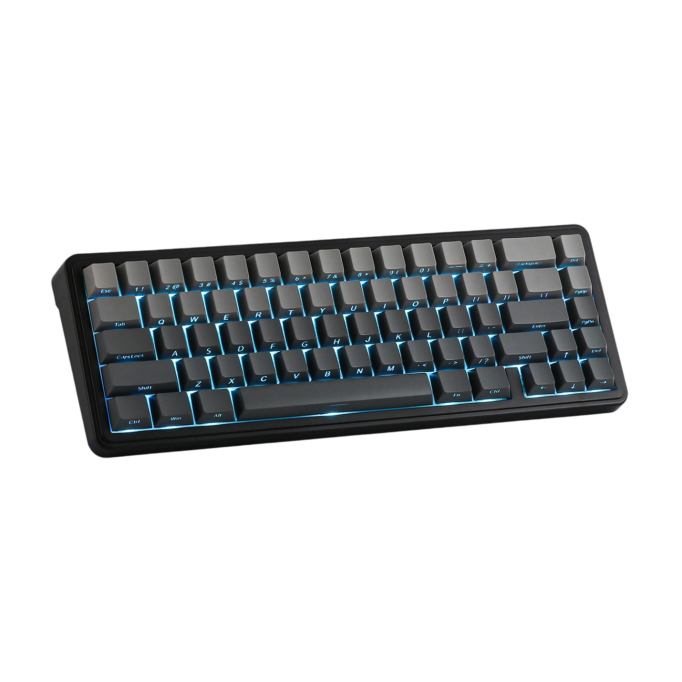 Aula F65 GrayWood V3 Switch Mekanik RGB TKL Makrolu Hot Swap Kablosuz Klavye Gri