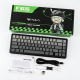 Aula F65 GrayWood V3 Switch Mekanik RGB TKL Makrolu Hot Swap Kablosuz Klavye Gri