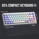 Aula F65 Nimbus V3 Switch Mekanik RGB TKL Makrolu Hot Swap Kablosuz Klavye Pastel