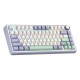 Aula F75 Mekanik RGB TKL Gray Switch Kablosuz Makrolu Hot Swap Klavye Pastel