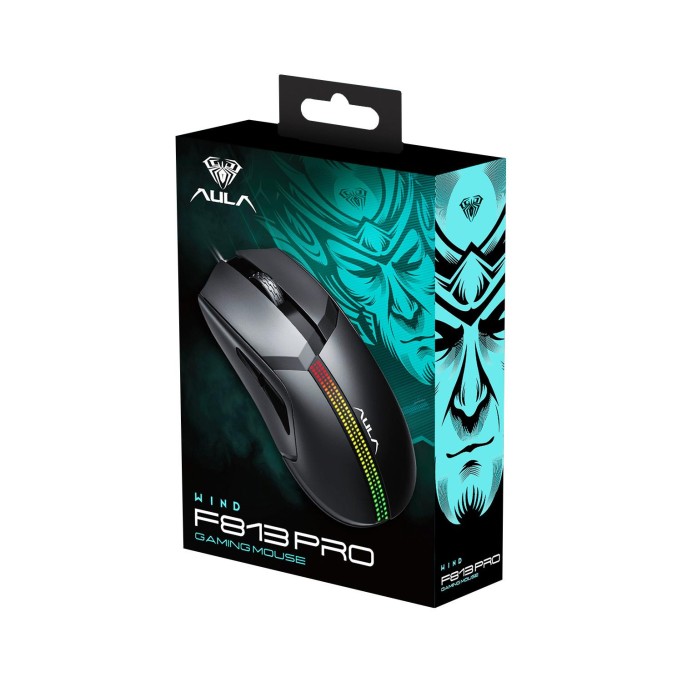 Aula F813Pro 12400DPI RGB Optik Gaming Oyuncu Mouse