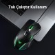 Aula F816 RGB Efektli 12800DPI Kablolu Optik Gaming Oyuncu Mouse