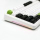 Aula F87 Mekanik RGB TKL GrayWood V3 Switch Kablosuz Makrolu Hot Swap Klavye Yeşil