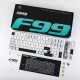 Aula F99 3 Modlu RGB Hot Swap Mekanik Reaper Switch Kablosuz Makrolu Klavye Lacivert
