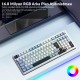 Aula F99 Mekanik RGB Hot Swap GrayWood V4 Switch 3 Modlu Kablosuz Makrolu Türkçe Q Klavye Lacivert