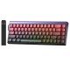 Aula Hero68 He Manyetik Klavye Rapid Trigger Dragon King Switch 8000Hz RGB Neon TKL Hot Swap Oyuncu Klavyesi Kırmızı