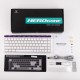 Aula Hero68 He Manyetik Klavye Rapid Trigger Jade King Switch 8000Hz RGB Neon TKL Hot Swap Oyuncu Klavyesi Beyaz