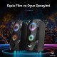 Aula N-301 10W Masaüstü RGB Gaming Oyuncu PC 1+1 Speaker Hoparlör