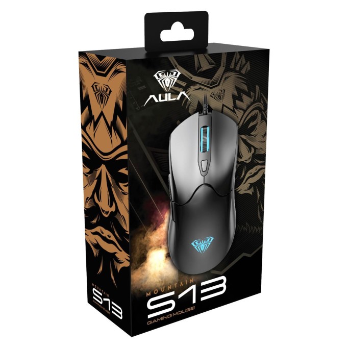 Aula S13 3600 DPI RGB Optik Oyuncu Gaming Mouse