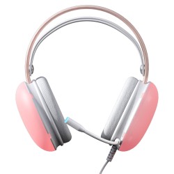 Aula S505 RGB USB Gaming Mikrofonlu Oyuncu Kulaklığı Pembe Aula S505 RGB USB Gaming Mikrofonlu Oyuncu Kulaklığı Pembe