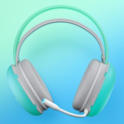 Aula S505 RGB USB Gaming Mikrofonlu Oyuncu Kulaklığı Yeşil Aula S505 RGB USB Gaming Mikrofonlu Oyuncu Kulaklığı Yeşil