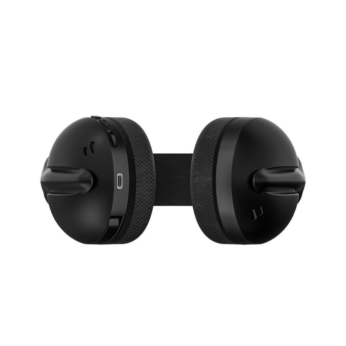 Aula S6 Ultra Hafif Kablosuz Bluetooth Type-C Mikrofonlu Gaming Oyuncu Kulaklığı Siyah