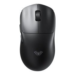 Siyah Aula SC800 LightWeight PAW3395 Sensör 26000 DPI 8000Hz Kablolu ve Kablosuz Gaming Oyuncu Mouse Siyah
