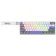 Aula Win60 HE MAX Manyetik Klavye Rapid Trigger GrayWood Swtich 8000Hz RGB TKL Hot Swap Oyuncu Klavyesi Mavi