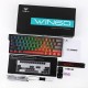 Aula Win60 He Max Manyetik Klavye Rapid Trigger Wing Chun Switch 8000Hz RGB TKL Hot Swap Oyuncu Klavyesi Kırmızı