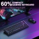 Aula Win68 HE Manyetik Klavye Rapid Trigger GrayWood Swtich 8000Hz RGB TKL Hot Swap Oyuncu Klavyesi Siyah
